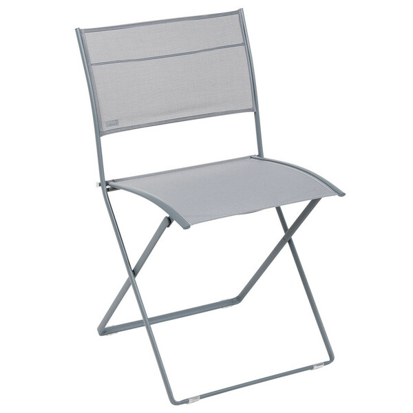 Vente de stock: Chaise pliante Plein Air, couleur gris orage