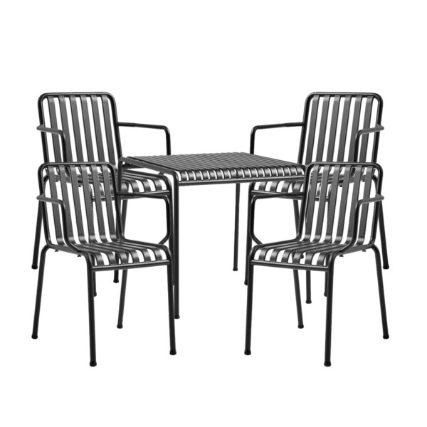 Palissade Table mit Chair 4er Set