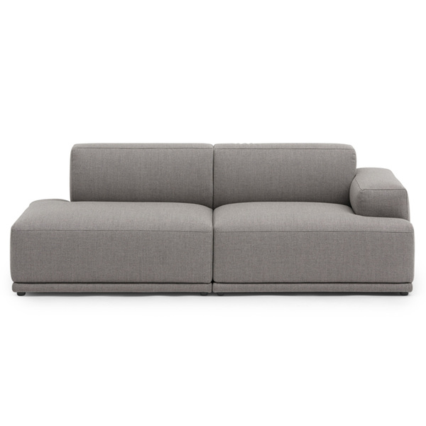 Komfortables Sofa Connect Soft mit offenem Ende links