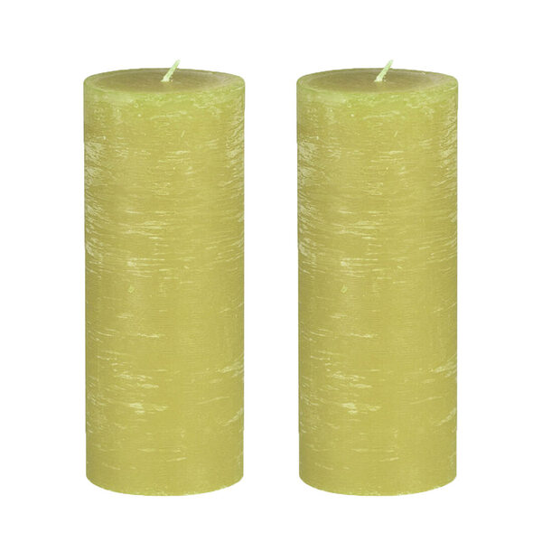 set de 2 bougies de 20cm pour l'avent