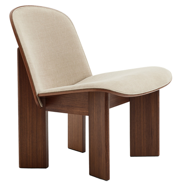 Chaise longue Chisel avec housse en tissu