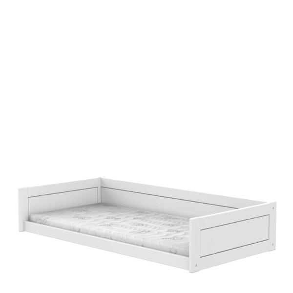 Lit Montessori avec fond mobile Premium