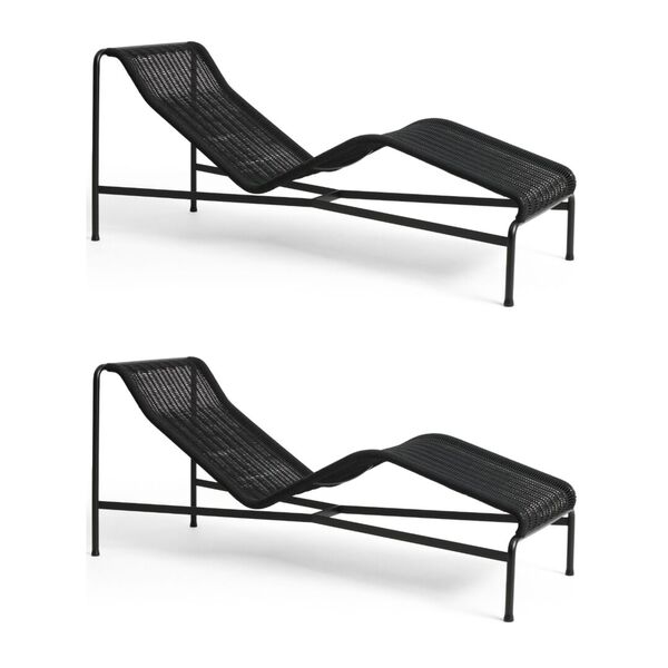 Palissade Cord Chaise Longue 2er Set