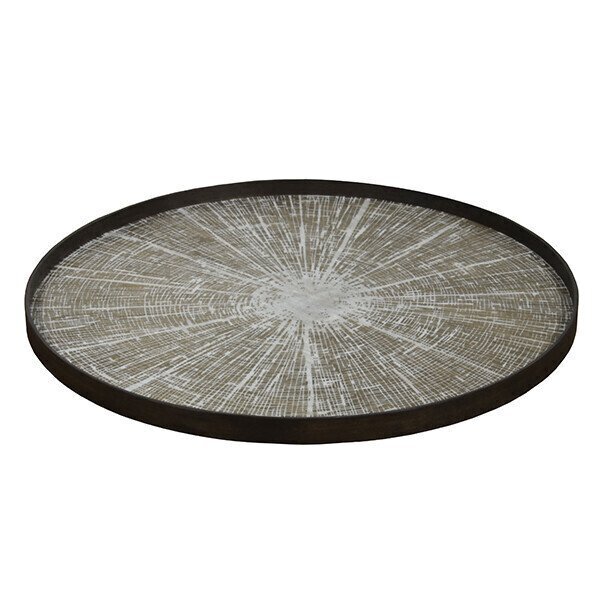 White Slice wooden tray