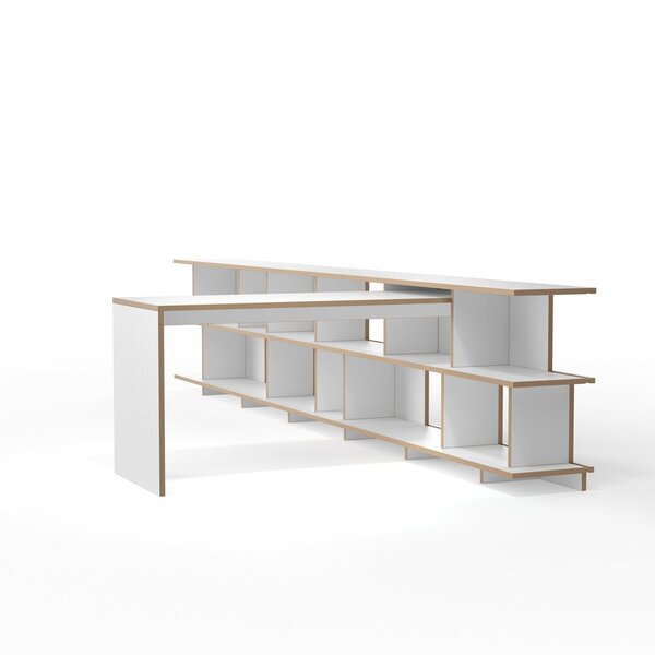 Anstell / Stell Schreibtisch 160 cm Set