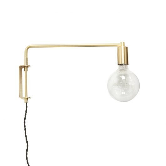 Pyke Wandlampe Messing