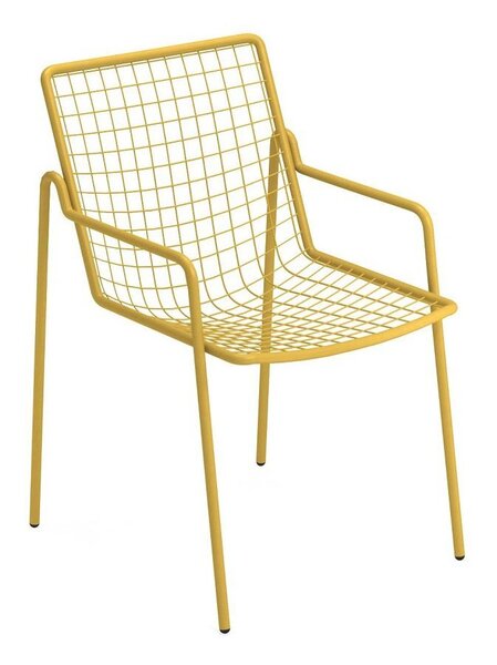 Vente de stock: Fauteuil Rio R50, couleur jaune curry