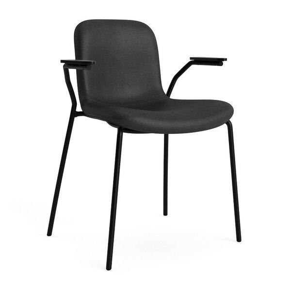 Langue Chair Soft Steel Armrest - Chaise avec accoudoirs