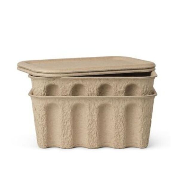 Paper Pulp Small - Set de 2 boîtes de rangement
