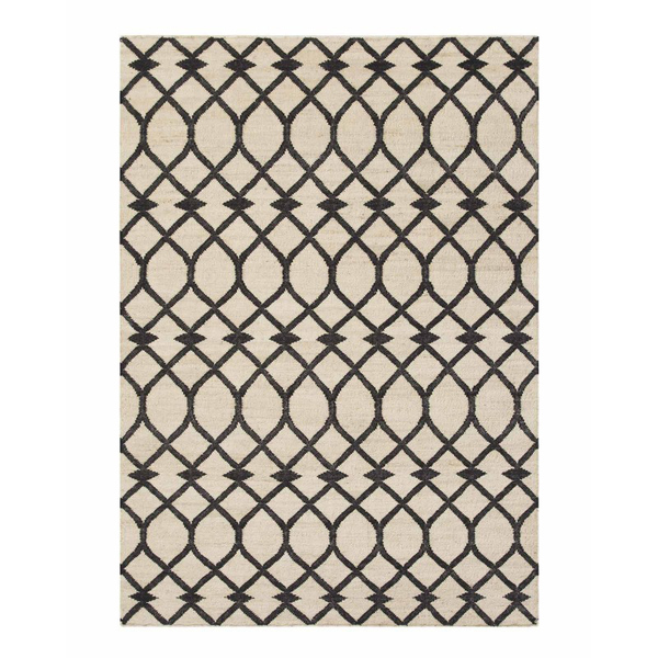 Gemusterter Jute-Teppich Rodas