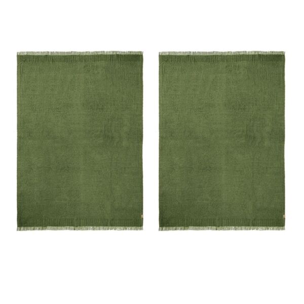 Lot de 2 couvertures Weaver