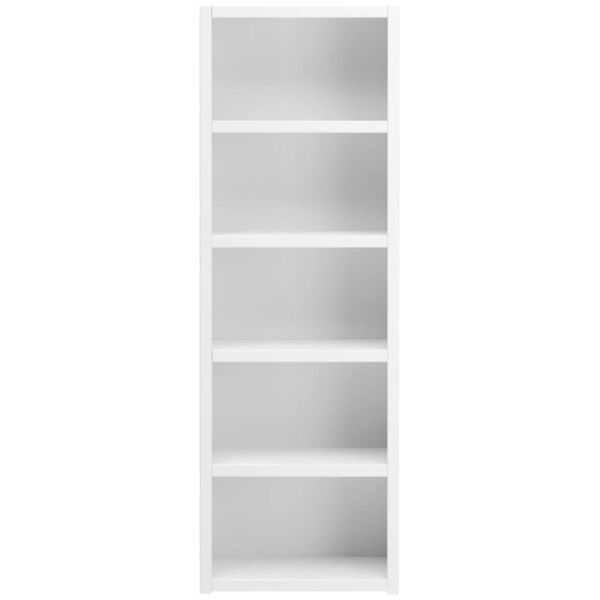 Bücherregal in verschiedenen Höhen