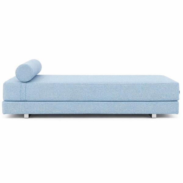 Lubi Schlafsofa mit Federkernmatratze Felt Melange