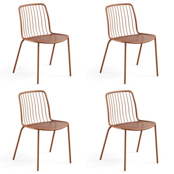 Alisea - Gartenstuhl 4er Set