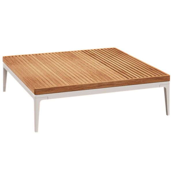 Grid Large Coffee Table Teak - Outdoor Grosser Couchtisch aus Teakholz