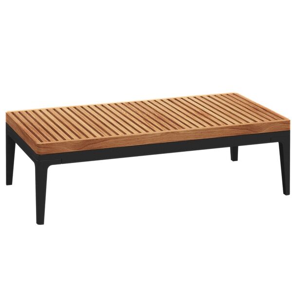 Grid Small Coffee Table Teak - Outdoor Kleiner Couchtisch aus Teakholz