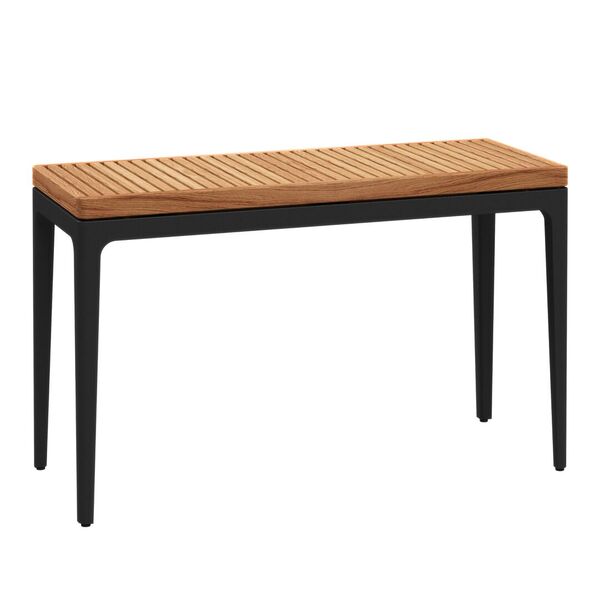 Grid Small Console Table Teak - Outdoor Kleiner Konsolentisch aus Teakholz