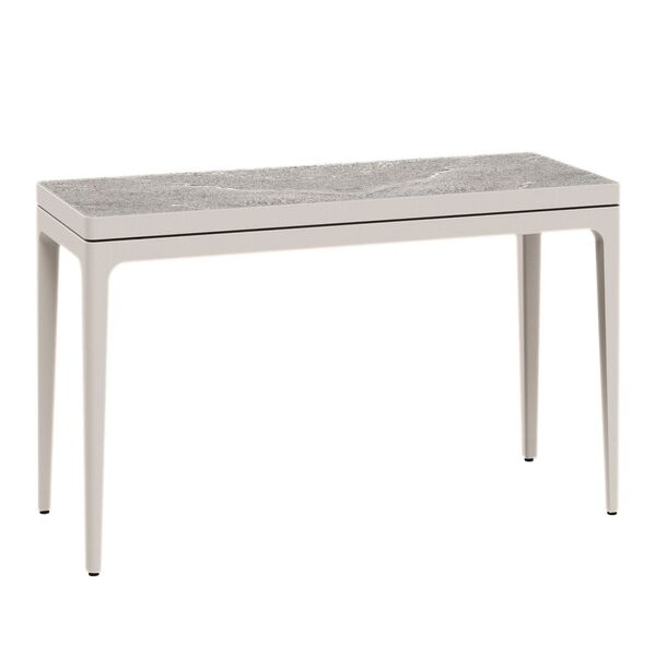 Grid Small Console Table Ceramic - Outdoor Kleiner Konsolentisch aus Keramik