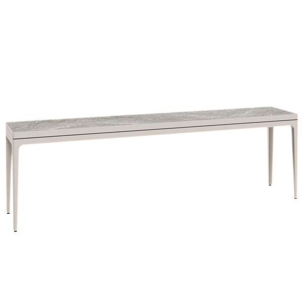 Grid Large Console Table Ceramic - Outdoor Grosser Konsolentisch aus Keramik