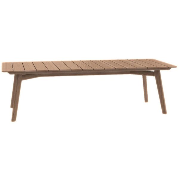 Table de jardin rectangulaire Knit XL