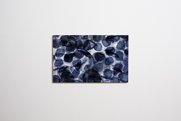 Ambivalence Fläpps Secrétaire Bubbles Indigo Pattern Studio