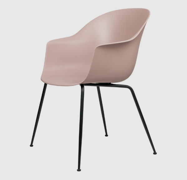 Bat Dining Chair with a conical base