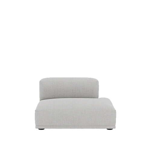 Connect 3-Sitzer Modularsofa mit Chaiselongue links