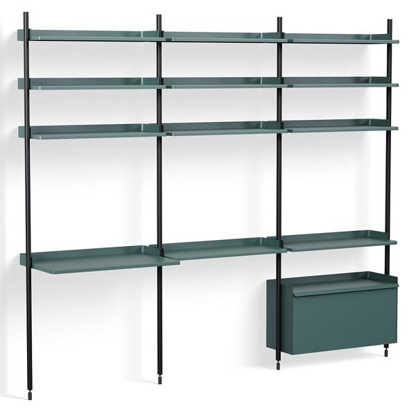 Pier Combination 23 - 3 Columns shelving system from Hay