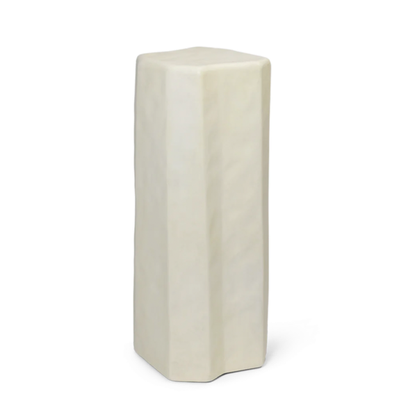Staffa Pedestal - Ivory Podest
