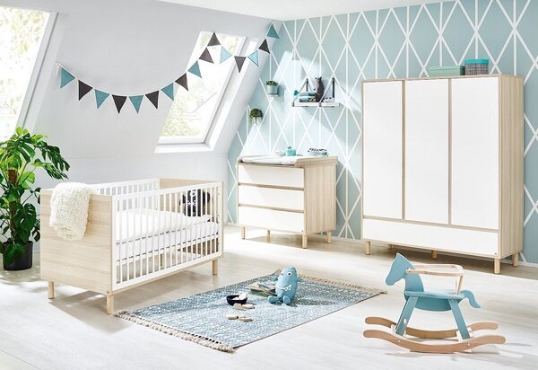 Wide and large Flow 3-piece nursery set from Pinolino