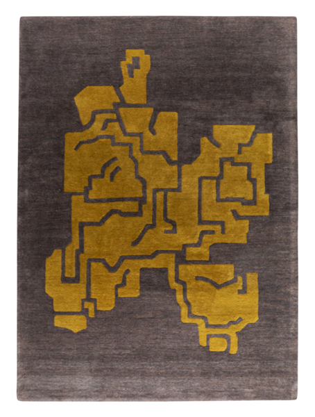 Structure Fragment -Teppich