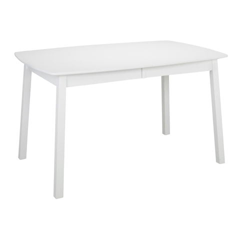 Verona Table Ellipse 137(48)x90cm White