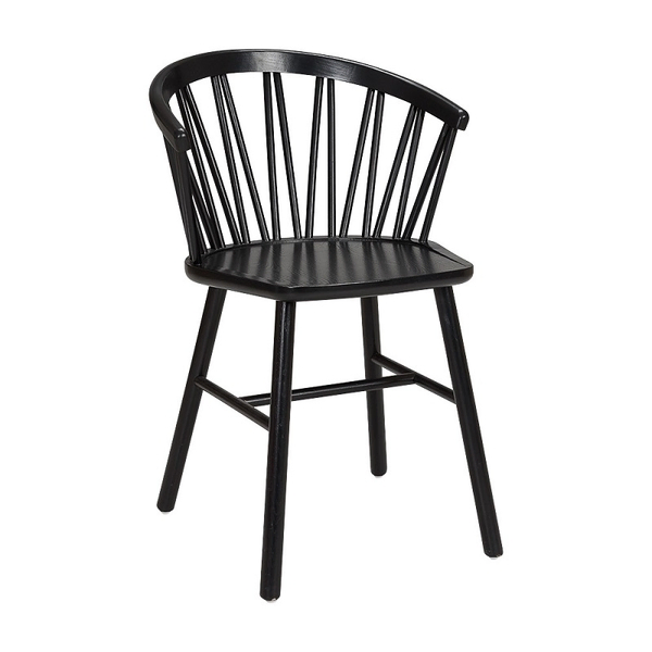 ZigZag Armchair Ash Black