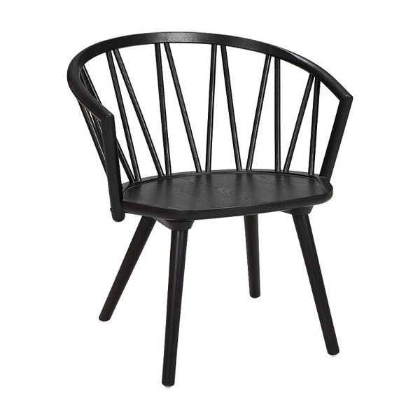 ZigZag Lounge Chair Ash Black