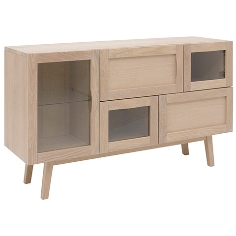 Rainbow Sideboard 133cm Ash Blonde