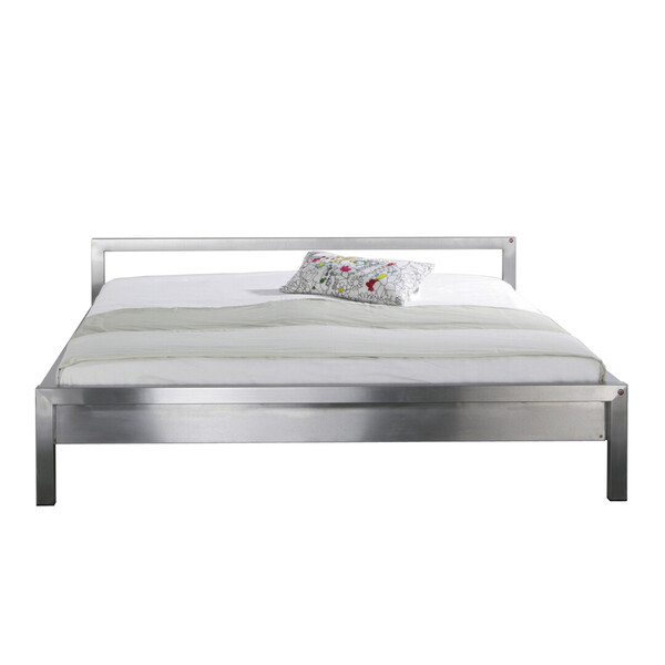 Pure Doppelbett Edelstahl