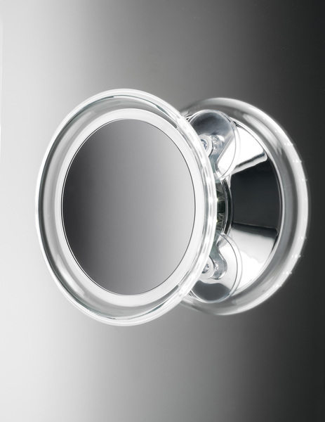 BS 18 TOUCH Miroir cosmétique avec ventouses
