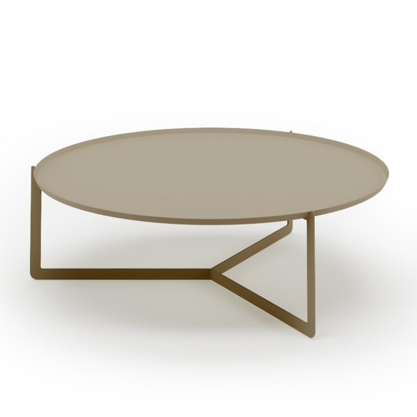 ROUND Coffee Table Made of Metal H cm