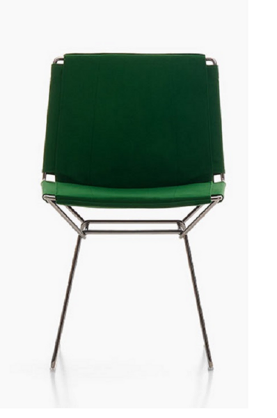 Neil Textile Chair - Chaise avec revêtement textile