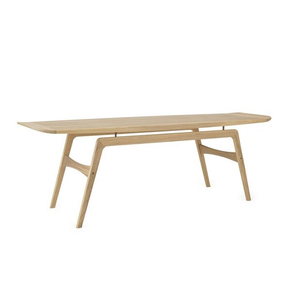 Table basse chaude nordique Surfboard