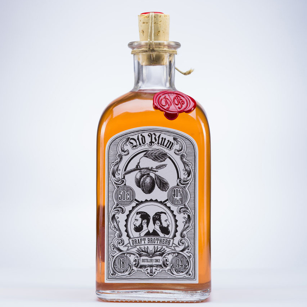 Eau-de-vie de prune des frères Draft
