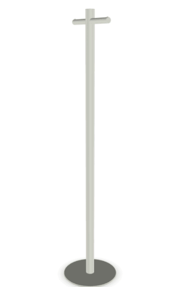 Pole (support) Portemanteau