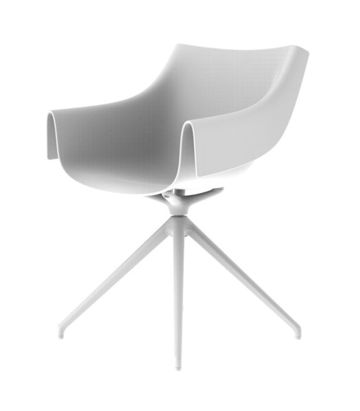 Vondom Manta Swivel - Chair with Armrests