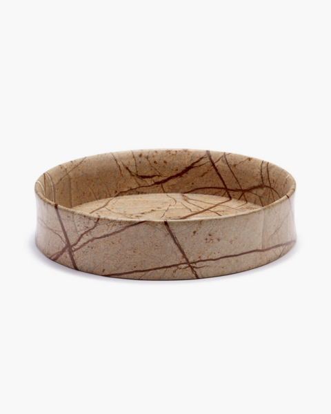 Tray S Brown Dune - Marmorschale