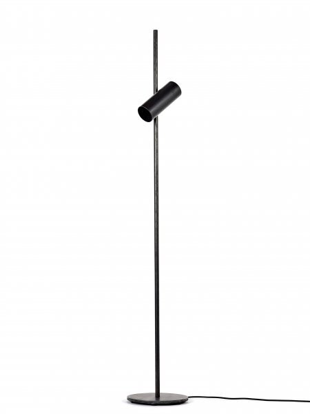 Standleuchte Sofisticato Nr. 15 Blaustahl D23 H140