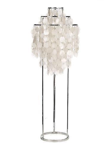 Lampe sur pied Verpan Fun 1STM, nacre