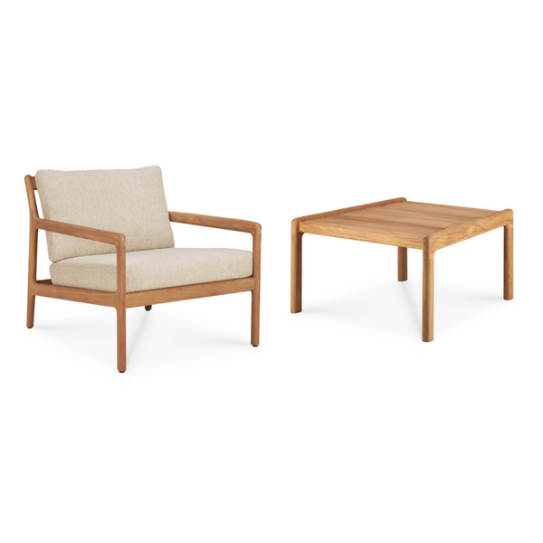 Outdoorsessel Jack mit Beistelltisch von Ethnicraft