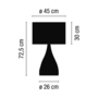 Leuchte Jazz Table Lamp Vibia