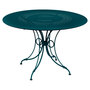 Fermob Tisch '1900'  Acapulcoblau 21,  ø 117 cm