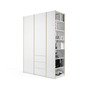 2-türiger Schrank Modular Plus mit Seitenregal von Müller Möbelwerkstätten
